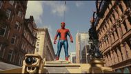 Tom Holland on the set of Spider-Man: Brand New Day | Image via Universal Pictures